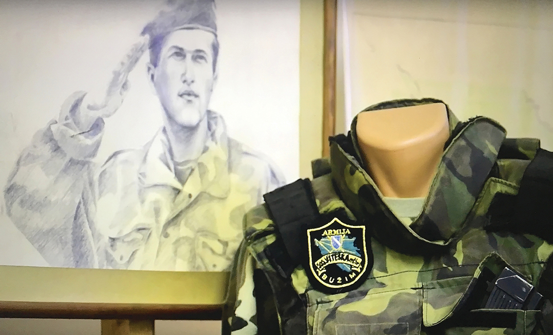 Eksponati u Muzeju 505. viteške brigade u Bužimu