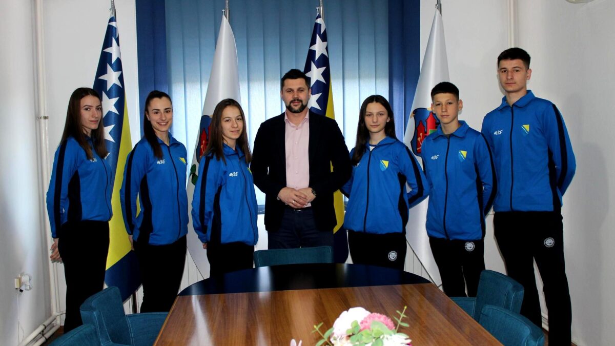 NAČELNIK PRIMIO DRŽAVNE REPREZENTATIVCE TAEKWONDOA