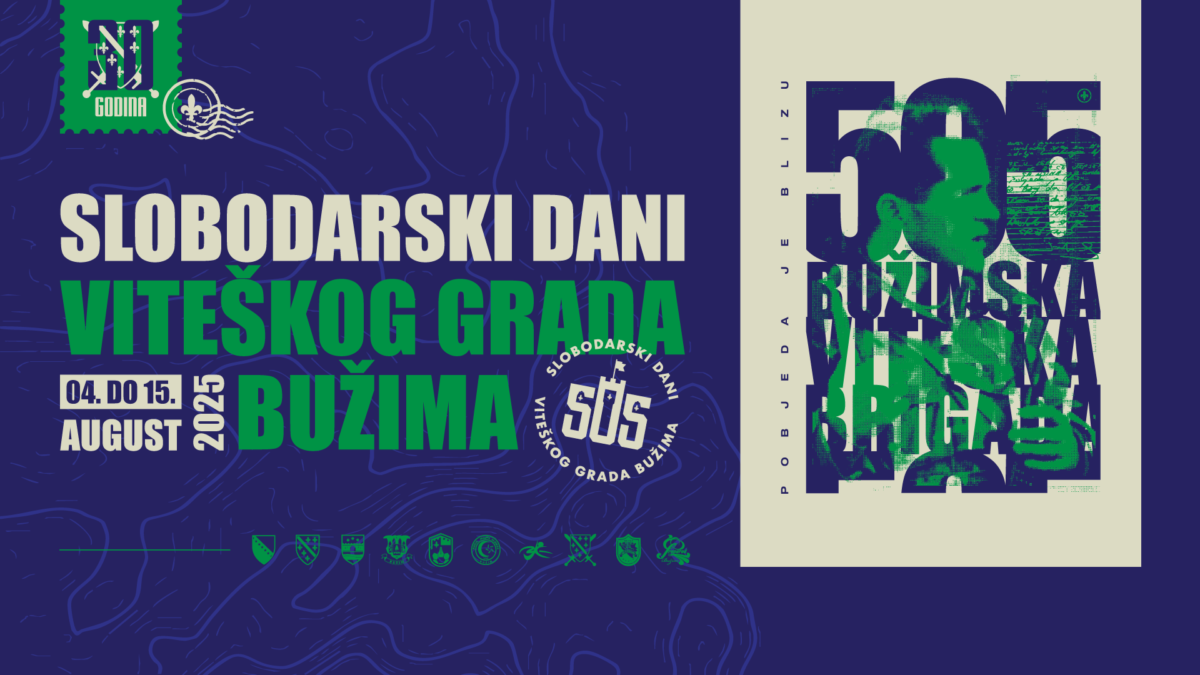 BUŽIM-GRAD HEROJA OBILJEŽAVA 30 GODINA “SLOBODARSKIH DANA” I ČUVA USPOMENU NA GENERALA IZETA NANIĆA