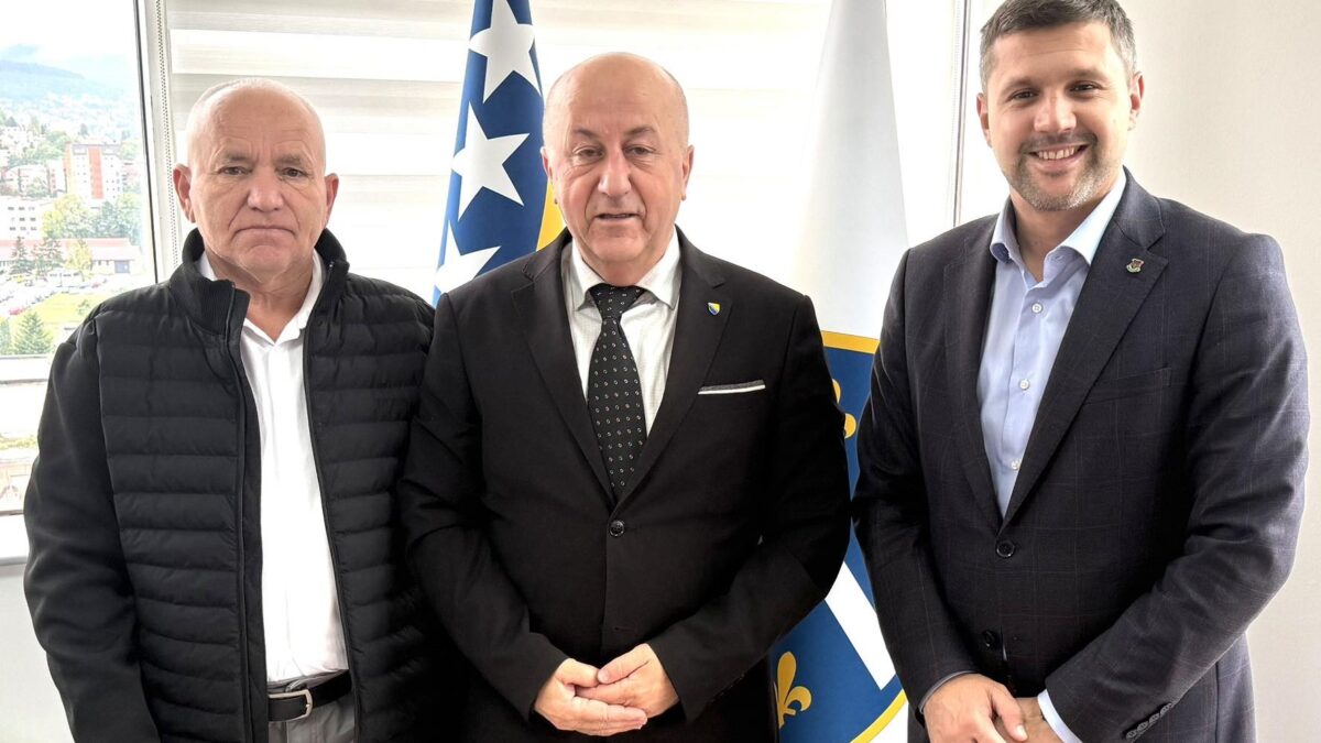 OPĆINSKI NAČELNIK U SLUŽBENOJ POSJETI MINISTRU LOKMIĆU