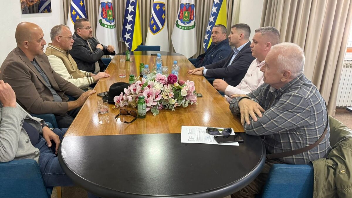 HASANBEGOVIĆ U POSJETI OPĆINI BUŽIM